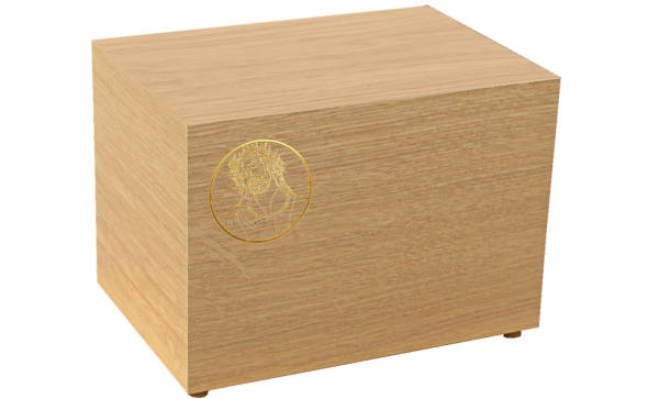 Urna Rettangolare, Cristo in ottone