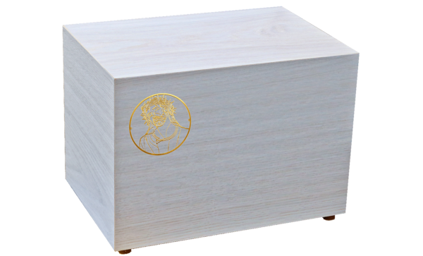 Urna Rettangolare, Cristo in ottone